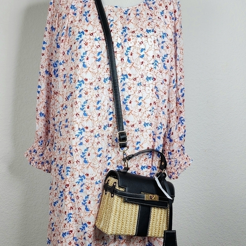 PLUS‎ SIZE XL COLLECTIVE CONCEPTS FLORAL DRESS NWT FALL WINTER SPRING - Picture 9 of 16
